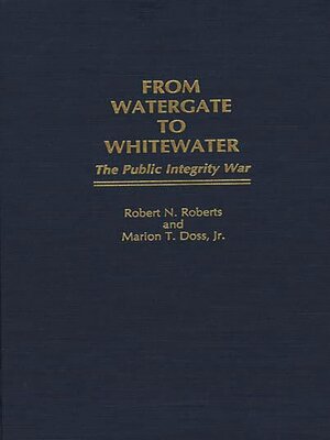cover image of From Watergate to Whitewater